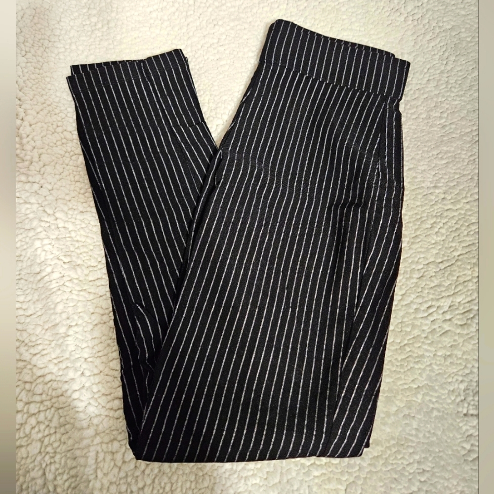 Striped trousers